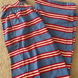 Striped Blue and Red Sweatpants